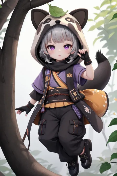 <lora:Sayu(gen):0.7>
looking at viewer,leaf_on_head,toeless_footwear,short_hair,animal_hood,japanese_clothes,grey_hair,fake_anim...