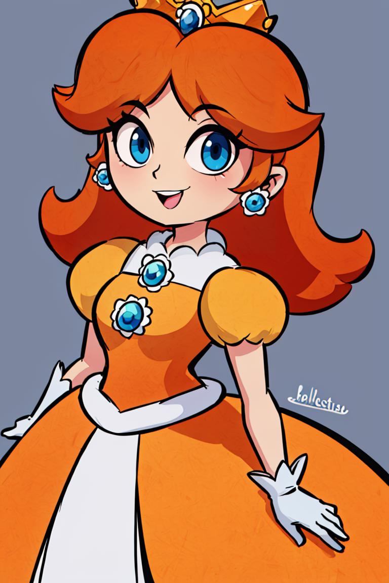 Princess Daisy (デイジー姫) - Super Mario Bros - COMMISSION - SeaArt AI Model