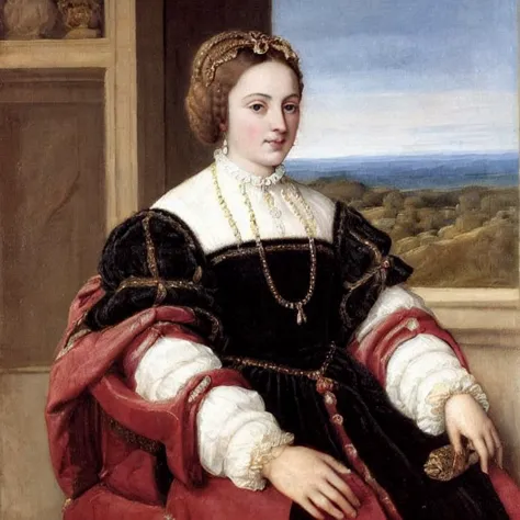 portrait of a girl,<lora:Saint_TitianV1:0.7>, st_titian_v1