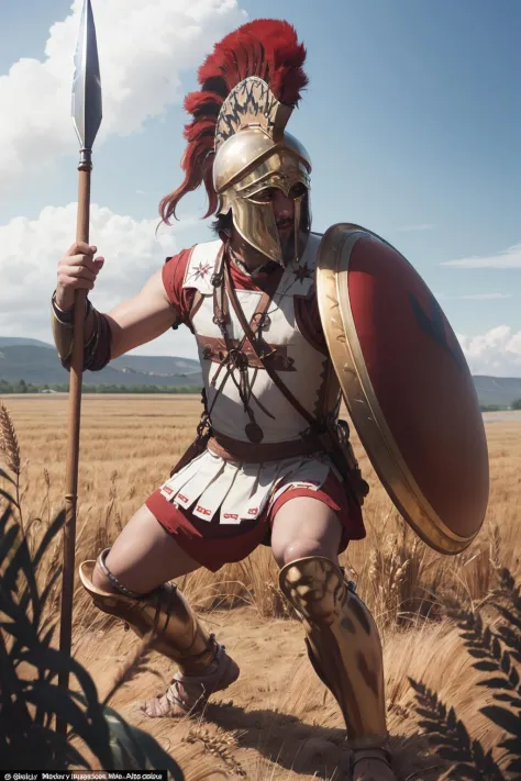 Greek Hoplite Warrior - Linothorax Armor