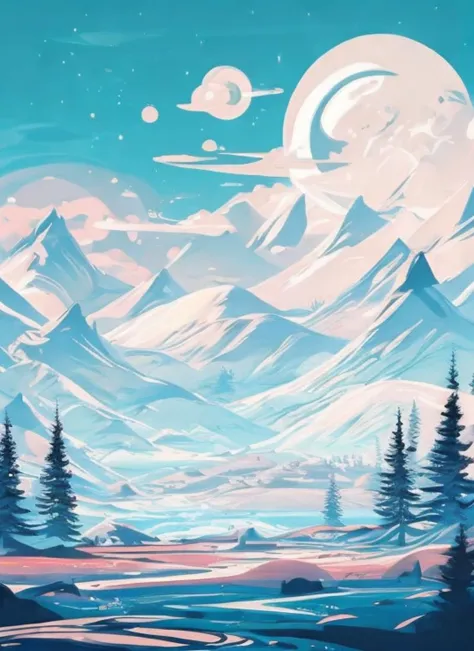 Precioso paisaje, escenario, Fondo de pantalla digital, Estético, dramático, 