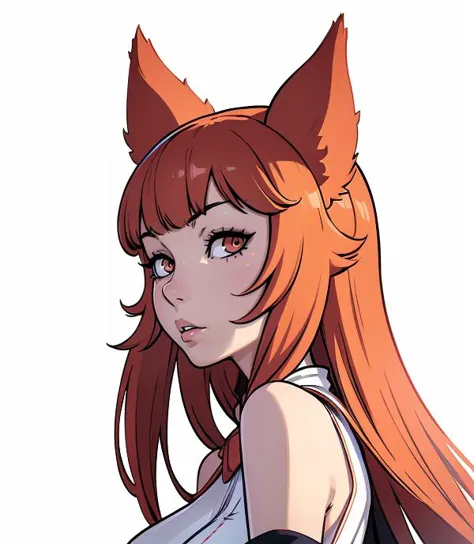 (masterpiece:1.2),
Ahri 
(solo:1.3), slender shoulders, upper body, portrait
 flat color
<lora:Ilya Kuvshinov [MockAi - v1.0]:0.95> 
ilyakuvshinov, painterly style, cinematic composition, expert shading, semi-realistic, overexposed background