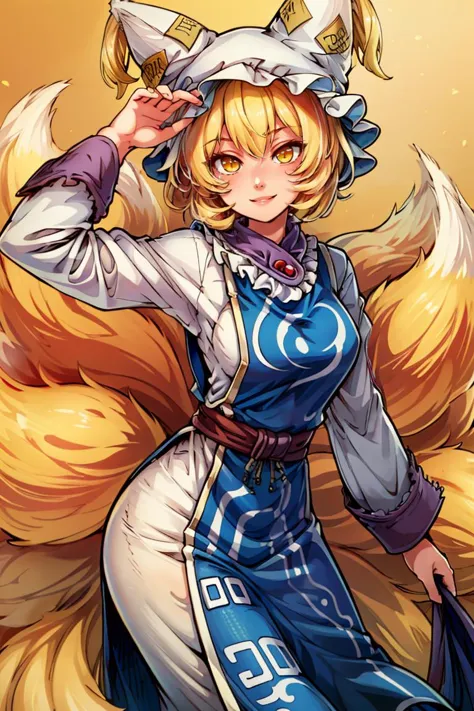 Yakumo Ran | 八雲　藍  (Touhou: Perfect Cherry Blossom)