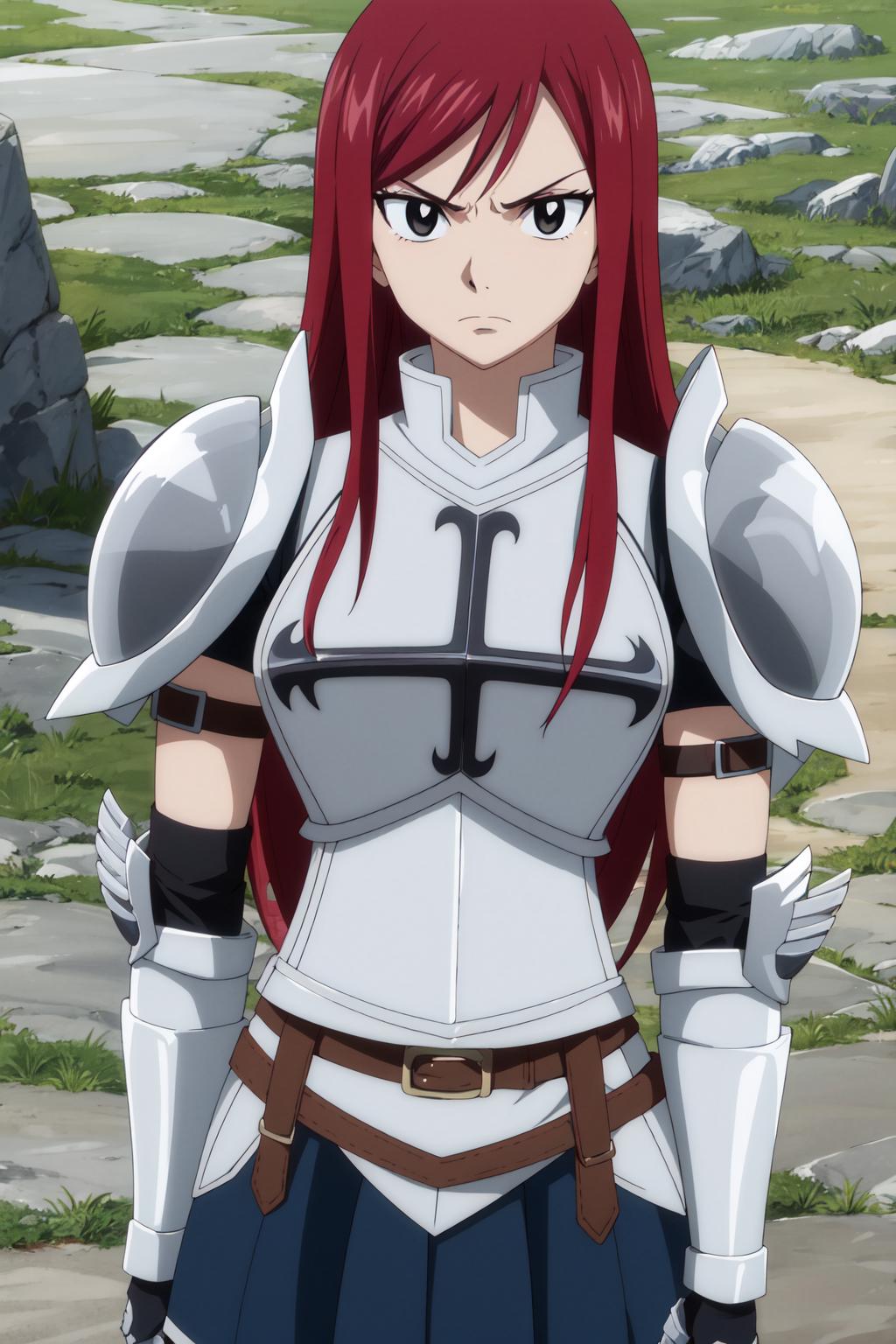 Erza ( Fairytail / Fairy Tail ) Anime Design - SeaArt AI Model