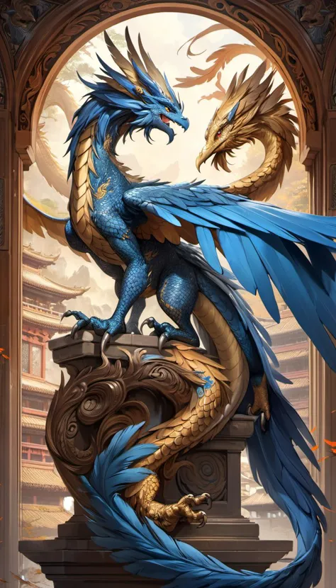 Feathered Dragon LoRA XL