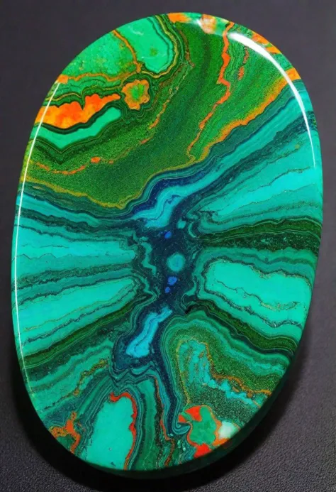 medall of Eleftheriapolis opal neon malachite