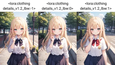 服装细节调整 | Adjusting Clothing Details