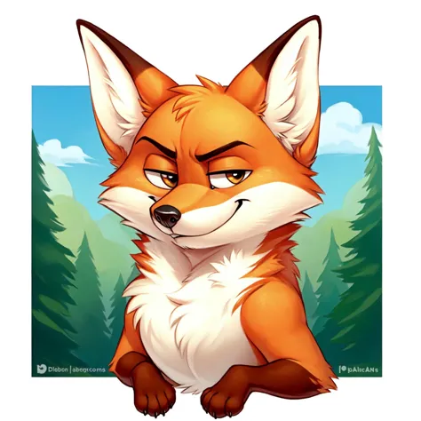 BabyFox mascot LoRA