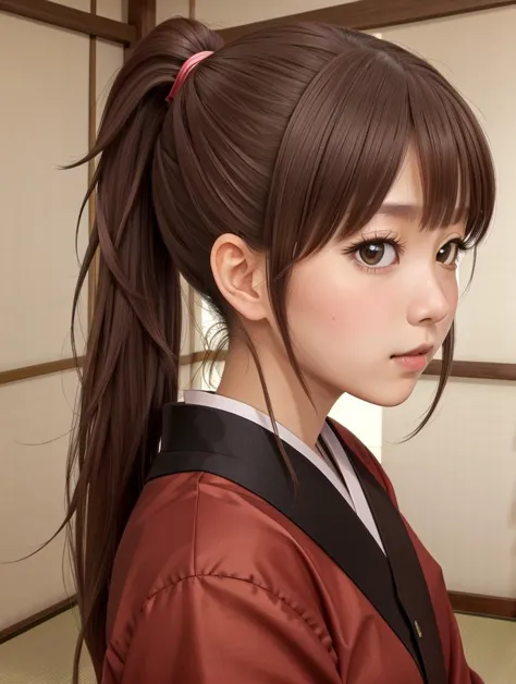 masterpiece, best best quality, 8k,
vivid color,
<lora:Yuna_Toomi.v2-000003:0.65> yuna toomi,
small brown eyes, ponytail, 
1girl, (solo)
(japanese clothes:1.2)
factory background
"          "  
<lora:add_detail:0>