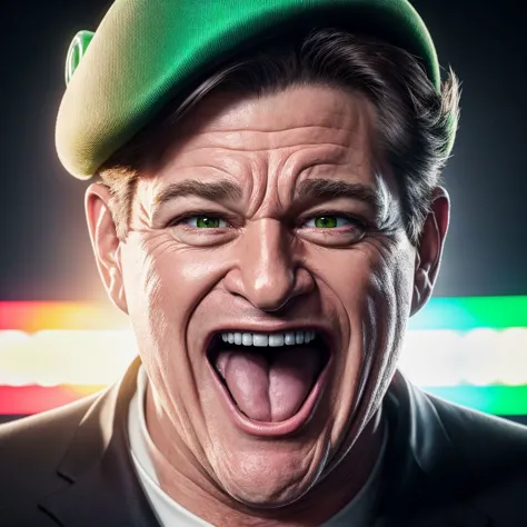 Sean Hannity   screaming with frustration   dressed like a leprechaun  (intricate:1.1), (realistic:1) digital painting , (vivid:1.2) ,(high octane render:1.1), volumetric lighting ,epic, high quality