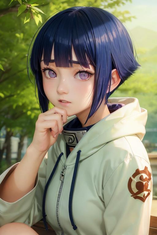 1girl, hinata_hyuuga, portrait - SeaArt AI