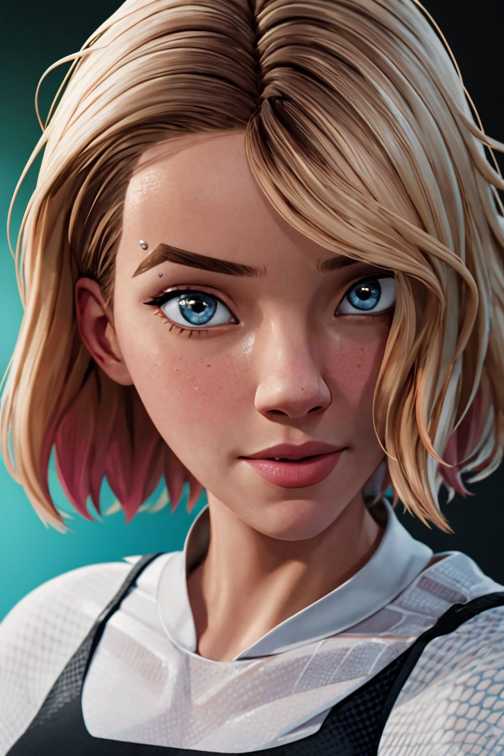 Spider Gwen, crying and afraid, forced, rape, forced sex, masterpiece hyper  - SeaArt AI