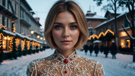 RAW photo, 1girl, blond short hair, dress made of christmas gingerbread, complex winter park background, 8k uhd, dslr, soft lighting, high quality, film grain, Fujifilm XT3, (intricate details:0.9), (hdr, hyperdetailed:1.2)
<lora:GingerbreadFashion:0.65> gingerbreadfashion
<lora:pytorch_lora_weights:0.8>