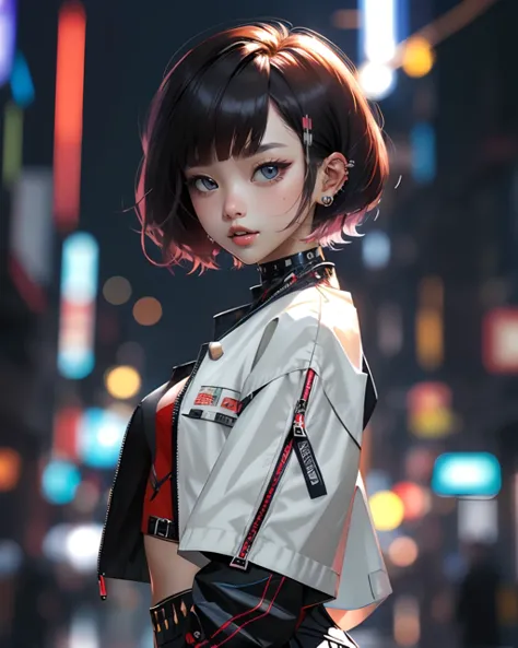 cyber style girl