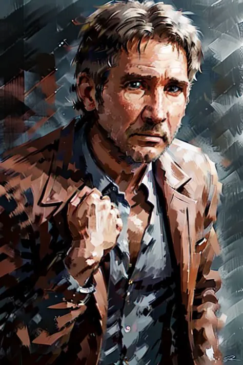 a close up portrait of
harrison ford 
dynamic action, dynamic angle, profile, 
concept art
 masterpiece, highly detailed, highres, HQ, 
<lyco:JamesDoane:.75>