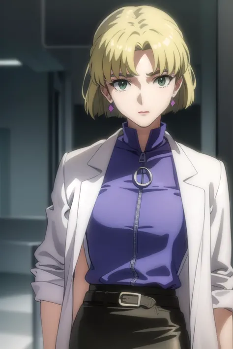 ritsukoakagi, <lyco:ritsuko akagi rebuild-lyco-nochekaiser:1>,
ritsuko akagi, short hair, blonde hair, mole, mole under eye, (pa...