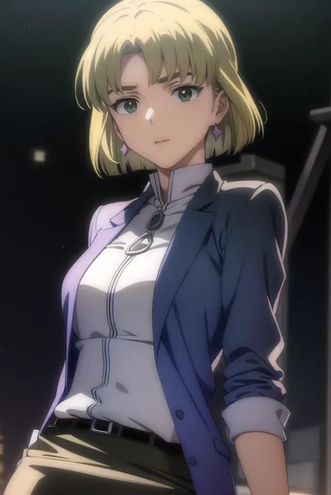 ritsukoakagi, <lyco:ritsuko akagi rebuild-lyco-nochekaiser:1>,
ritsuko akagi, short hair, blonde hair, mole, mole under eye, (pa...