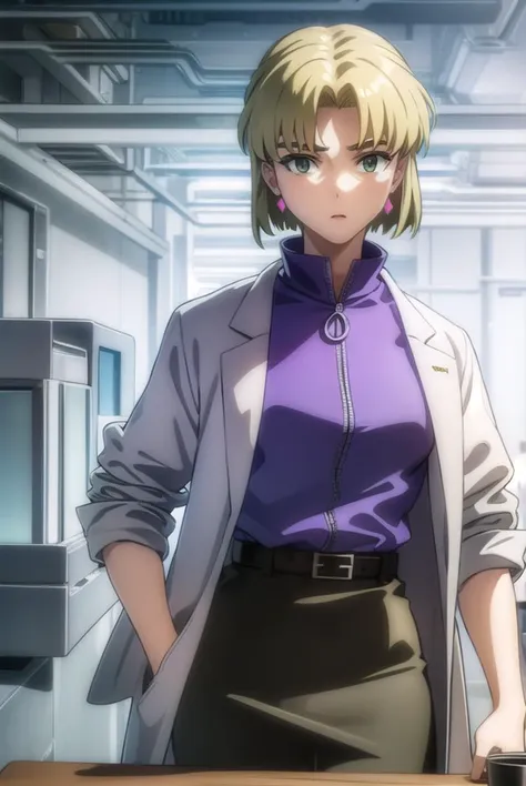 ritsukoakagi, <lyco:ritsuko akagi rebuild-lyco-nochekaiser:1>,
ritsuko akagi, short hair, blonde hair, mole, mole under eye, (pa...