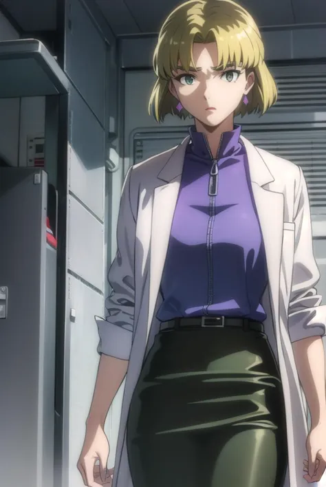 ritsukoakagi, <lyco:ritsuko akagi rebuild-lyco-nochekaiser:1>,
ritsuko akagi, short hair, blonde hair, mole, mole under eye, (pa...