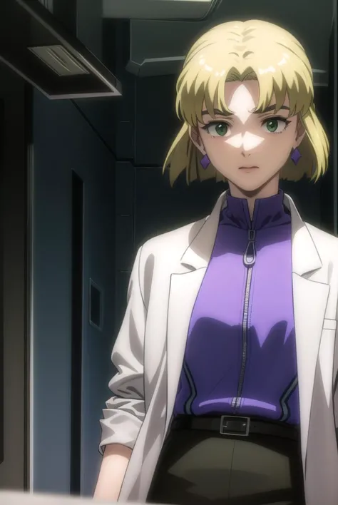 ritsukoakagi, <lyco:ritsuko akagi rebuild-lyco-nochekaiser:1>,
ritsuko akagi, short hair, blonde hair, mole, mole under eye, (pa...