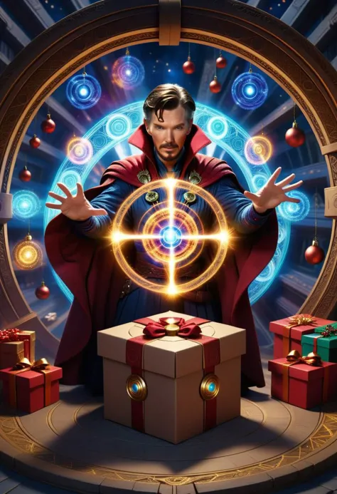 doctor strange christmas card