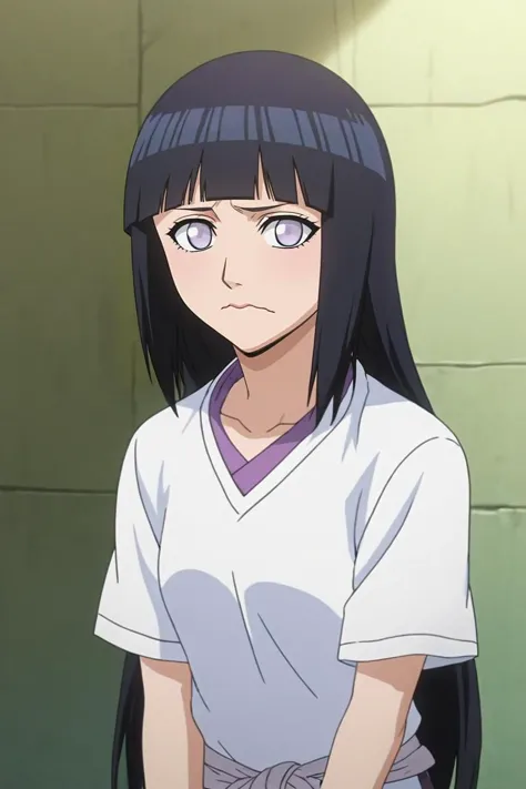 score_9, score_8_up, score_7_up, source_anime, rating_safe, intricate details, anime screencap, anime coloring, , looking at viewer, , 1girl, hyuuga hinata, naruto \(series\), black hair, purple eyes, solo, rule of thirds, atlantis, day, v arms, wavy mouth, closed mouth, <lora:bleach_style_pony:0.86>, bleach_style, <lora:sdxl_lightning_8step_lora:1>