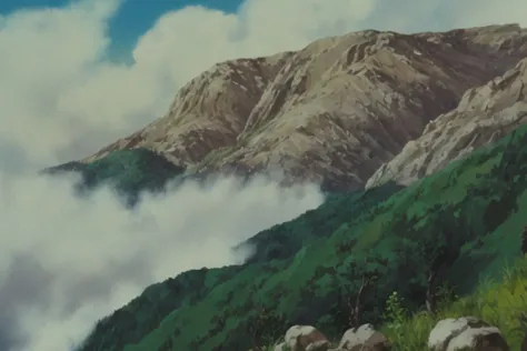 Princess Mononoke - Scenery / Background Style ( Ghibli )