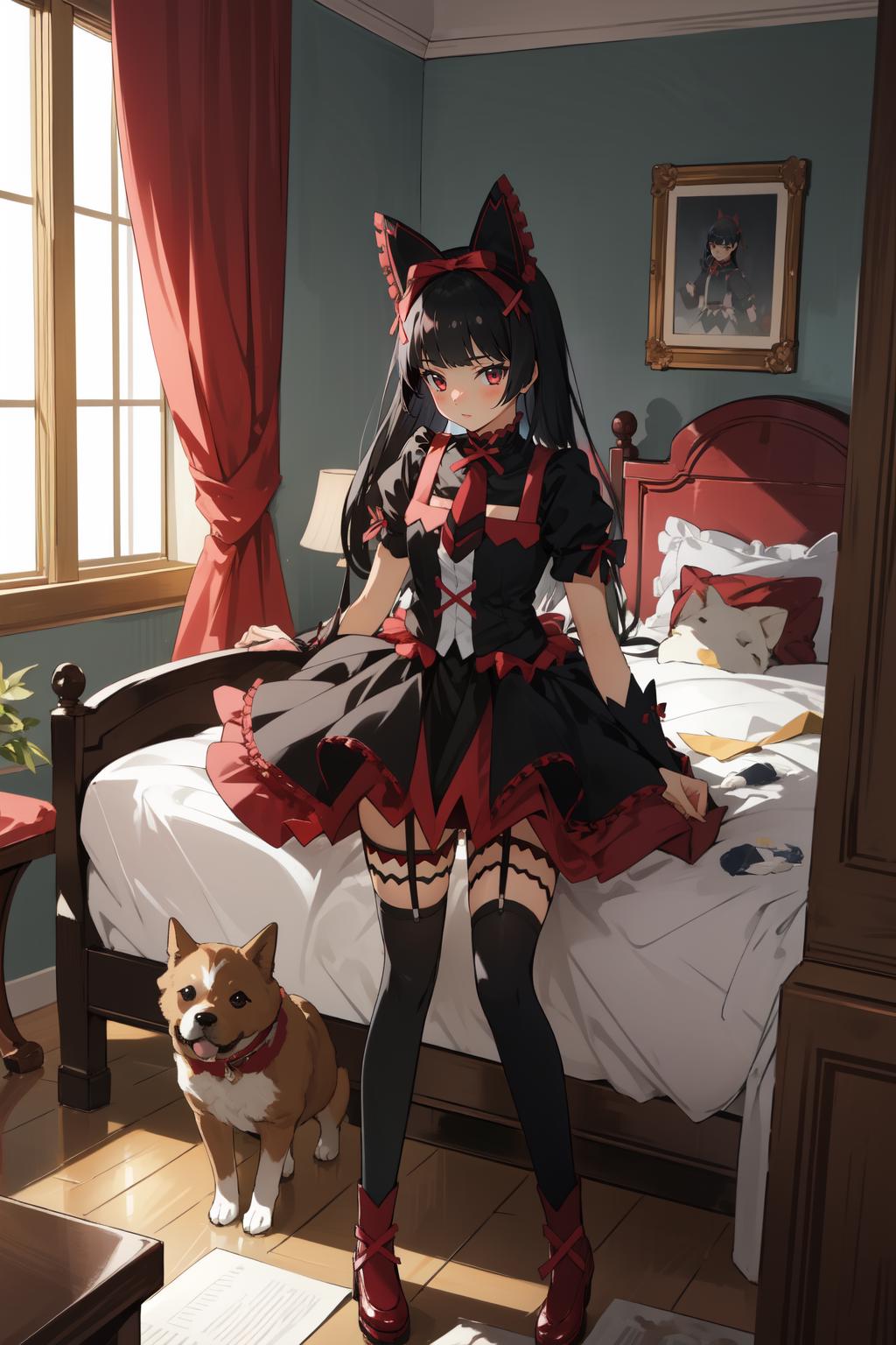 Rory Mercury (Gate: Jieitai Kanochi nite, Kaku Tatakaeri) - SeaArt AI Model