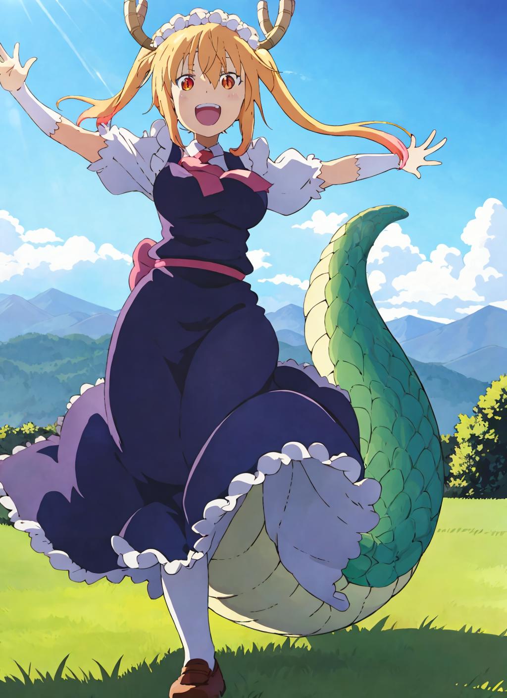 Tohru (maid dragon) - SeaArt AI Model