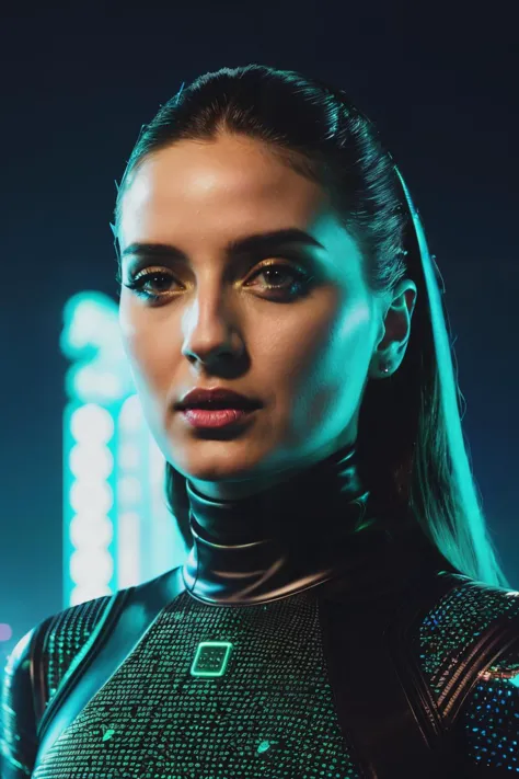 mvl in cyber neon lighting, futurism, intricate futuristic jewelry accessories, cyberpunk glossy black latex turtleneck, hyper photorealistic, crispy quality, digital photography, trending in artstation, trending in pinterest, cinematic, 4 k ultra hd, art by pascal blanche, art by greg rutkowski,<lyco:MariaValverde-RealVision-V1.0:1.0>