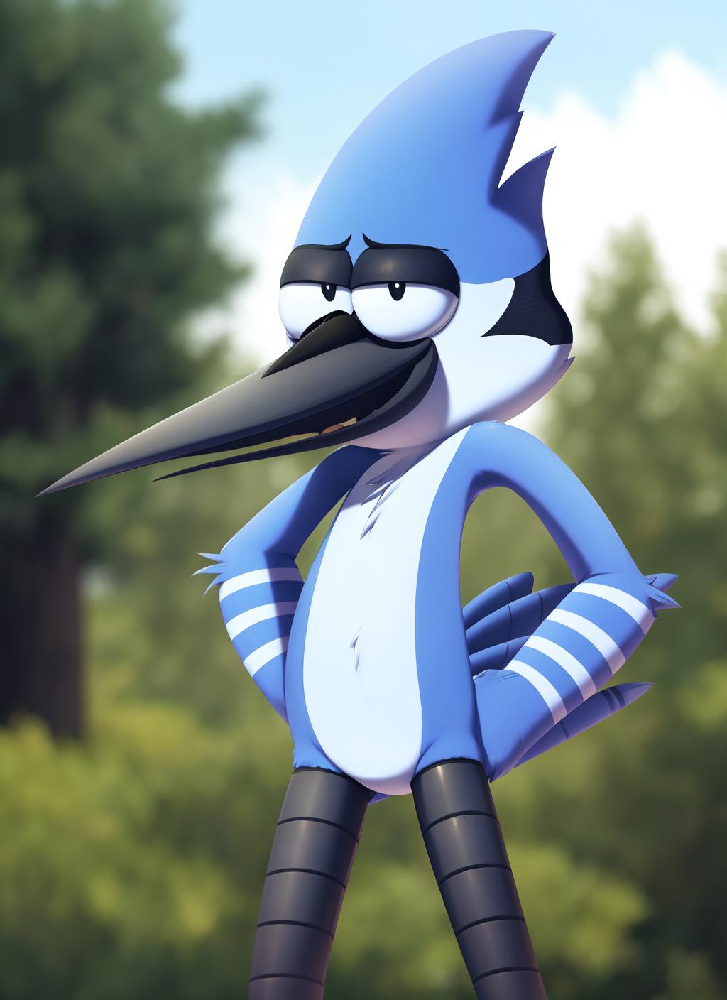 Mordecai (Regular Show) - SeaArt AI Model