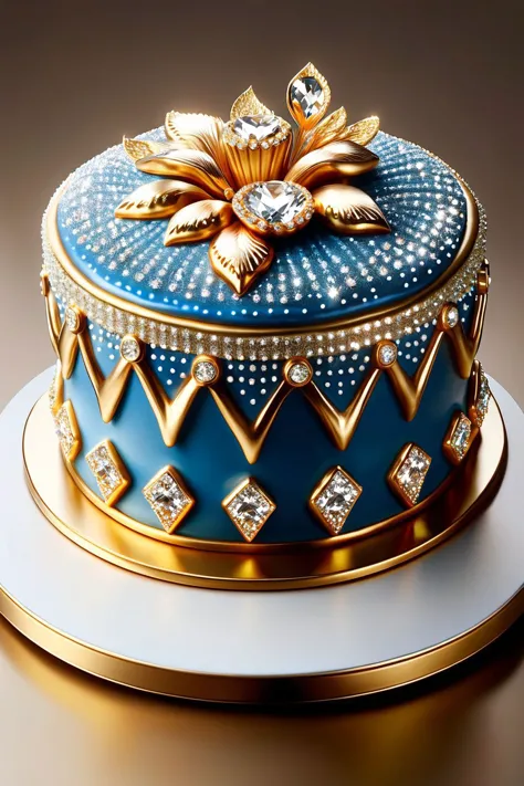 <lora:ral-bling-sdxl:0.8>,ral-bling cake,, (masterpiece, best quality, high quality, highres, ultra-detailed),