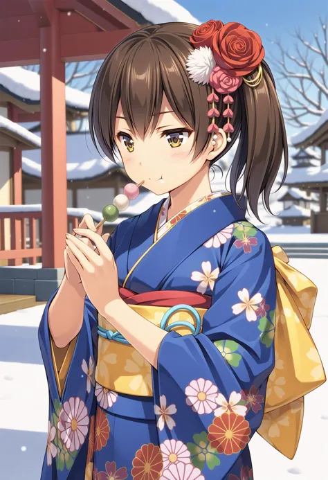 [SDXL] Kaga (New Year Kimono) - Kantai Collection - Kancolle | 加賀【晴着】mode - 艦隊これくしょん 艦これ