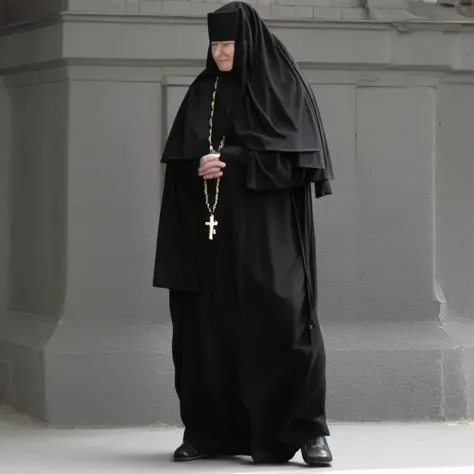 Orthodox nun
