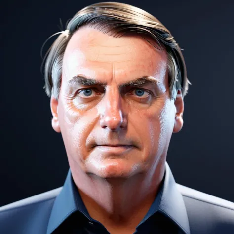bolsonaro, unreal engine, 8k octane beautifully detailed render, post-processing, extremely hyperdetailed, epic composition <lor...