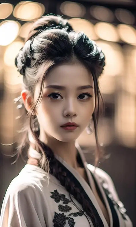 masterpiece, best quality, wuxia 1girl