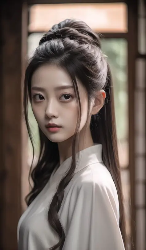 masterpiece, best quality, wuxia 1girl, perfect face, perfect hair, perfect eye