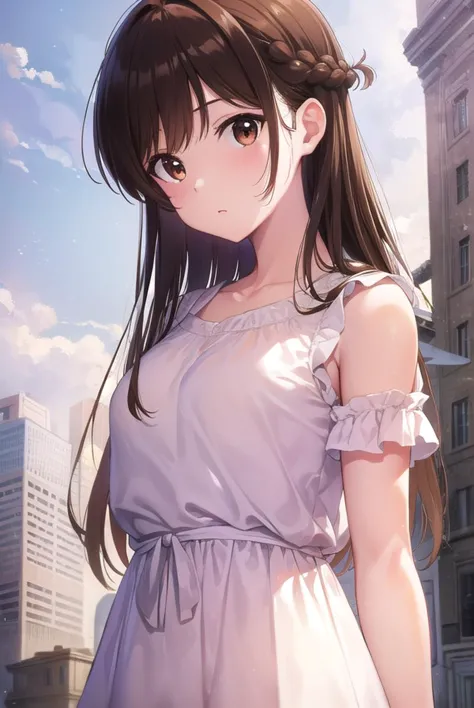 mizuharachizuru, <lyco:mizuharachizuru-lyco-nochekaiser:1>, 
mizuhara chizuru, long hair, brown hair, (brown eyes:1.7), (one sid...