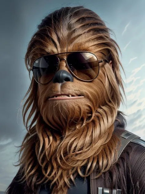 Chewbacca from "Star Wars"