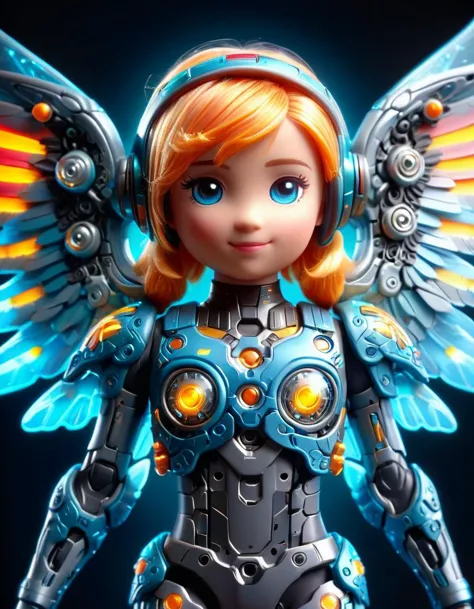 (best quality, masterpiece, colorful, dynamic angle, highest detailed)upper body photo, full body photo, fashion photography of cute mechangel, glowing 4 wings, solo, glowing armor, glowing halo, building, glowing mechanical 4 wings (intricate details, hyperdetailed:1.15), detailed, light passing through hair, (official art, extreme detailed, highest detailed)  ral-plymbl