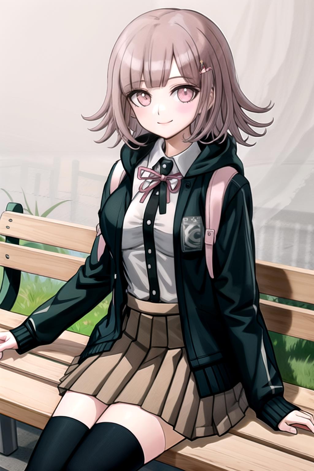 Chiaki Nanami Danganronpa - SeaArt AI Model