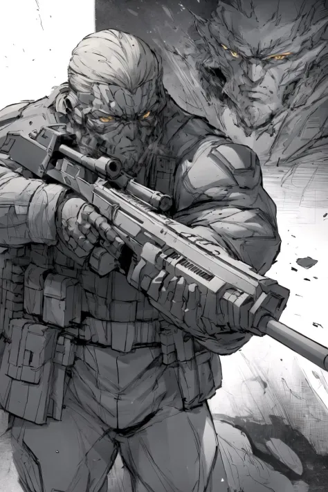 Yoji Shinkawa (Metal Gear Solid Concept Art) - Style