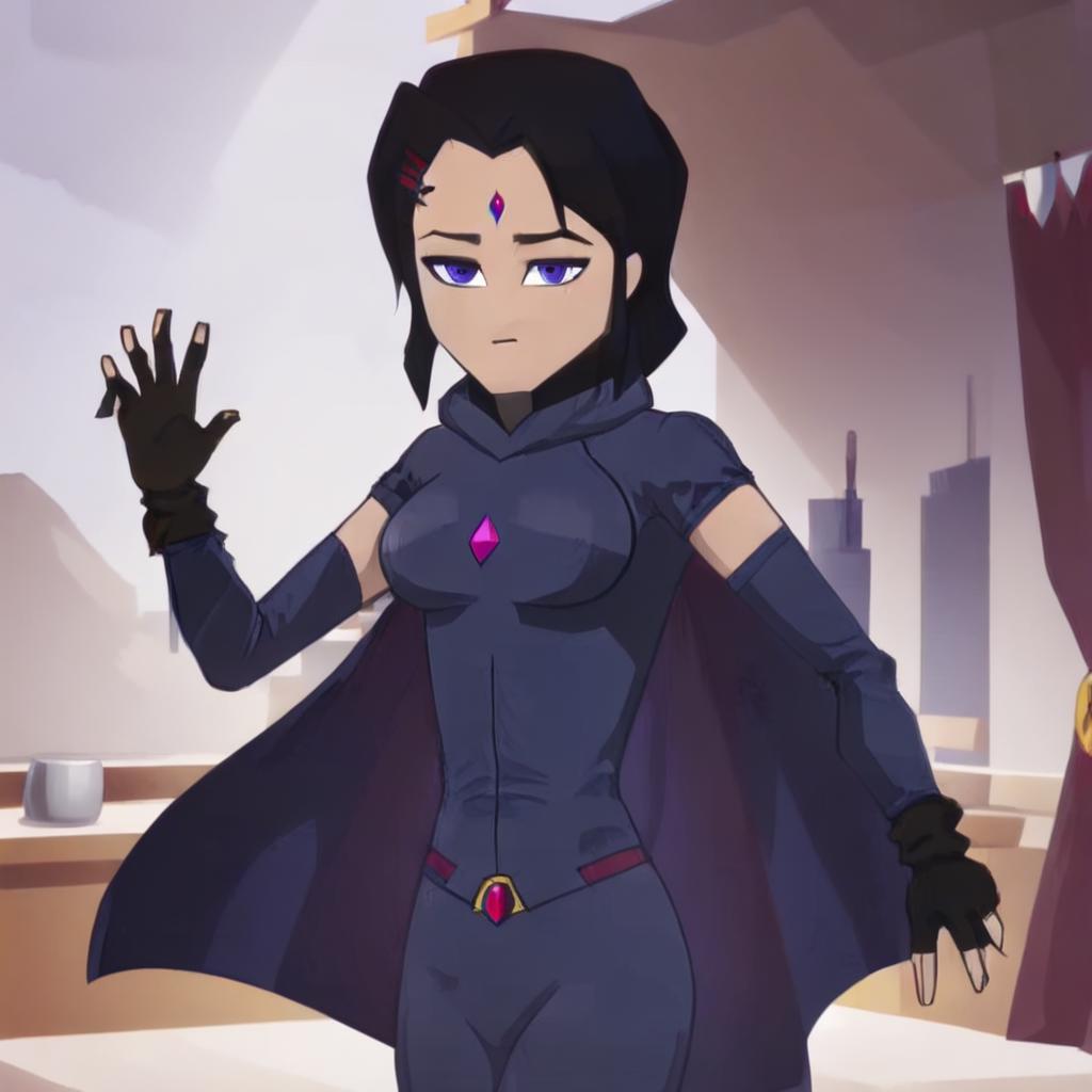 Raven) Justice League vs. Teen Titans - SeaArt AI Model