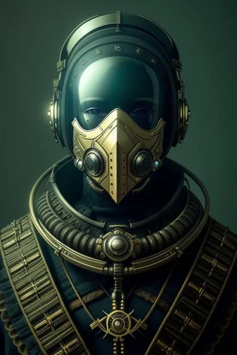 dystopianx style, medical mask, victorian era, cinematography, intricately detailed, crafted, meticulous, magnificent, maximum d...