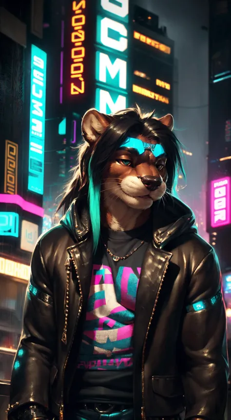 High detail, film, cinematic, masterpiece, sexy girl, cyberpunk town, neon, downpour, rain, otter furry, jewels, long detailed hair, (luxury clothes), (solo), face closeup, brown fur, (by darkgem:0.7), (by shibashake:1.0), ((by darkvan:)), ((by oouna)), (by pino daeni:1.2)