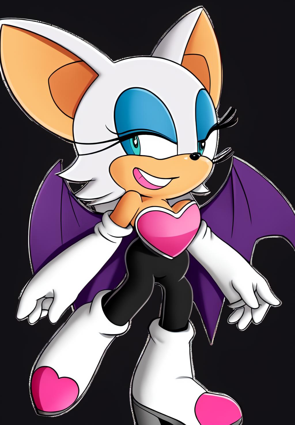 Rouge the Bat - Sonic the Hedgehog - SeaArt AI Model