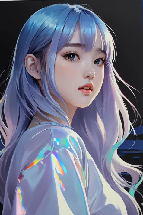 iridescent painting, prismatic, holographic, chromatic aberration,
masterpiece, best quality, 1girl,  <lora:kwFemale_Beta40-SDXL_v1:1>, asian,waifu