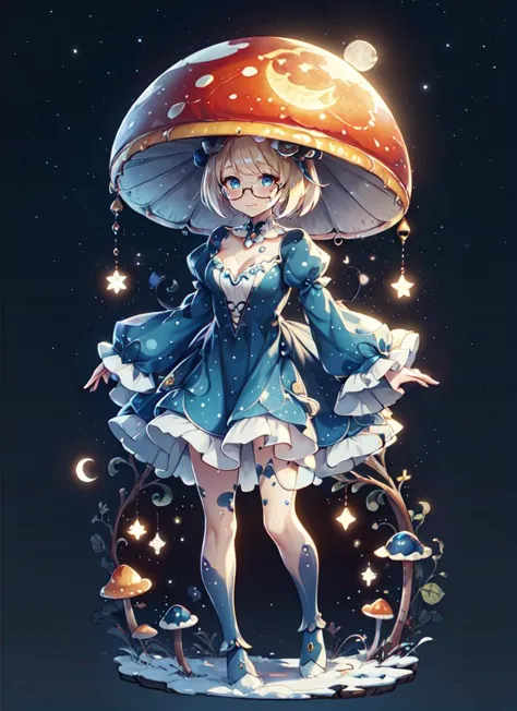 Mushroom Girl/蘑菇娘设计