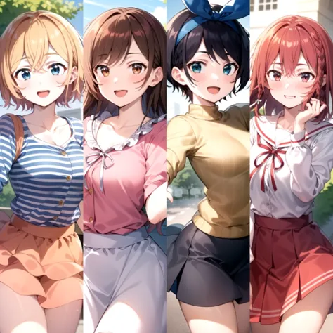 Rent a Girlfriend: Kanojo, Okarishimasu | 4 girl pack: Chizuru, Mami, Ruka, Sumi