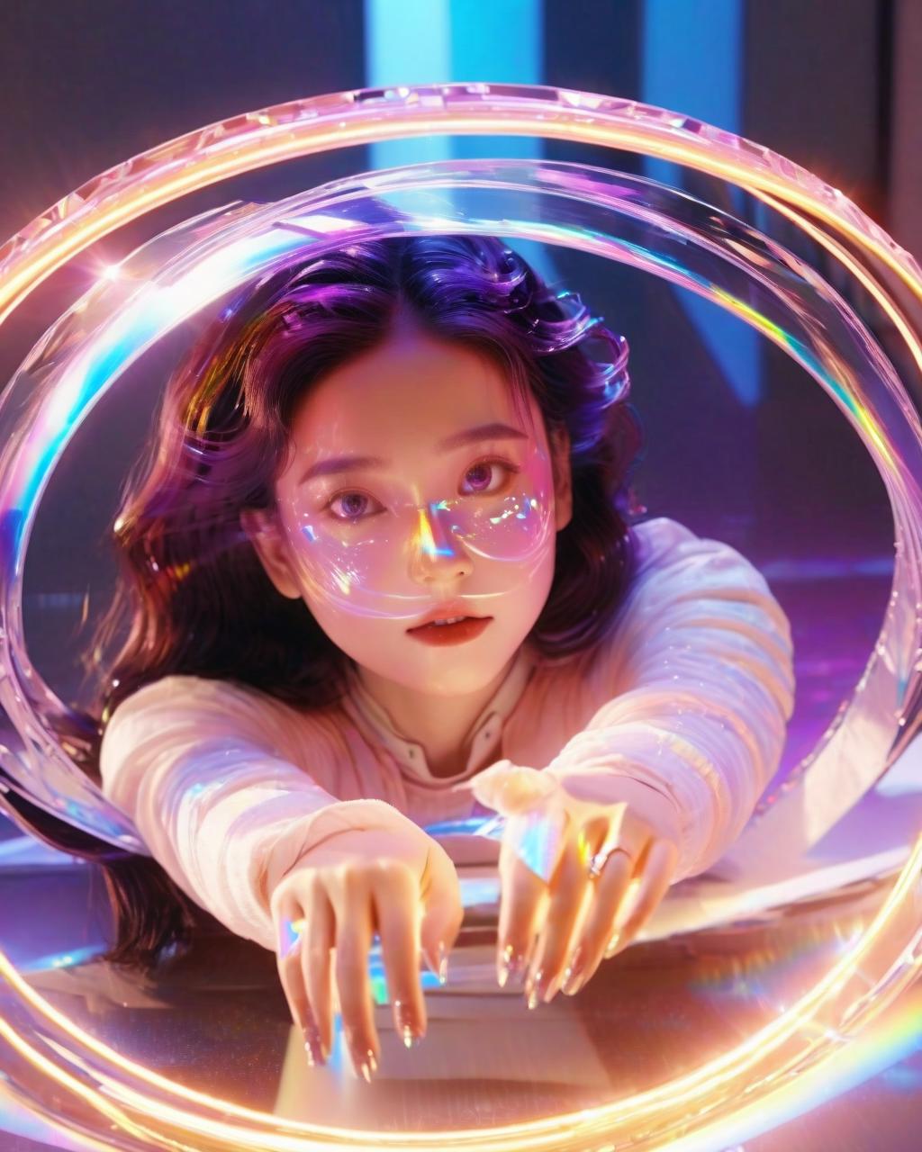 a woman, (realistic), (hyperrealism), (photorealistic), depth of field